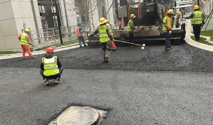 東莞石龍瀝青路面施工